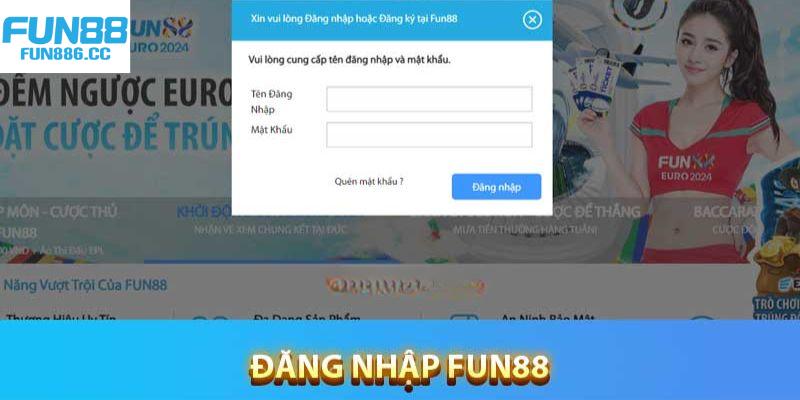 Đăng nhập Fun88 - Khởi Đầu Hành Trình Khám Phá Đổi Thưởng 1 dang nhap fun88